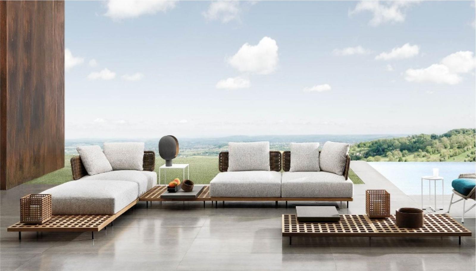 Garden Life deniz manzaralı dış mekân oturma grubu